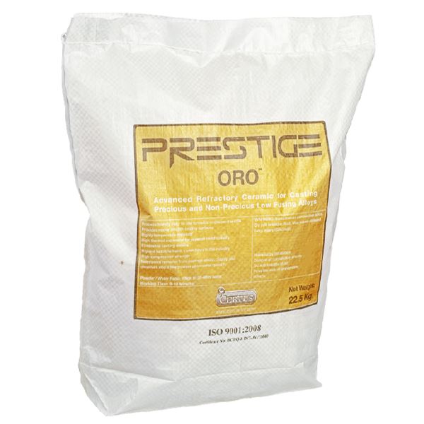 Klenotnický licí prášek Prestige Oro, 22,5 kg
