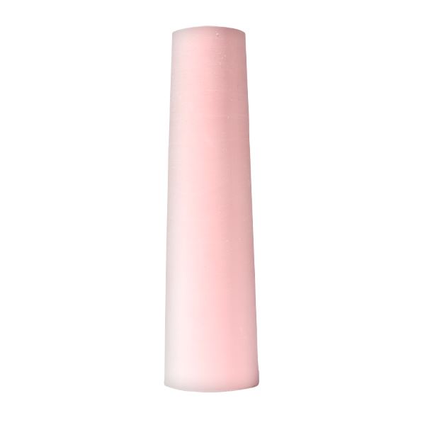 Silikonový lešticí trn, 76x16x19 mm, růžový, extra jemný