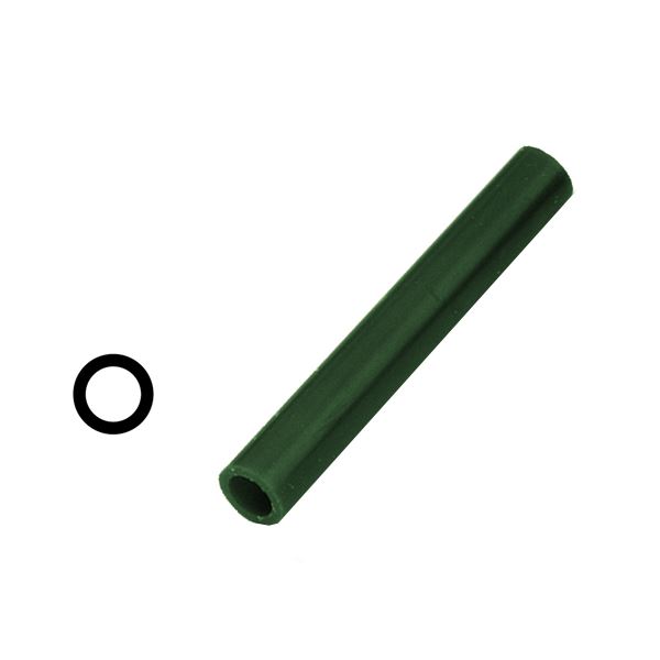 Vosková forma kulatá dutá zelená pr. 27 mm