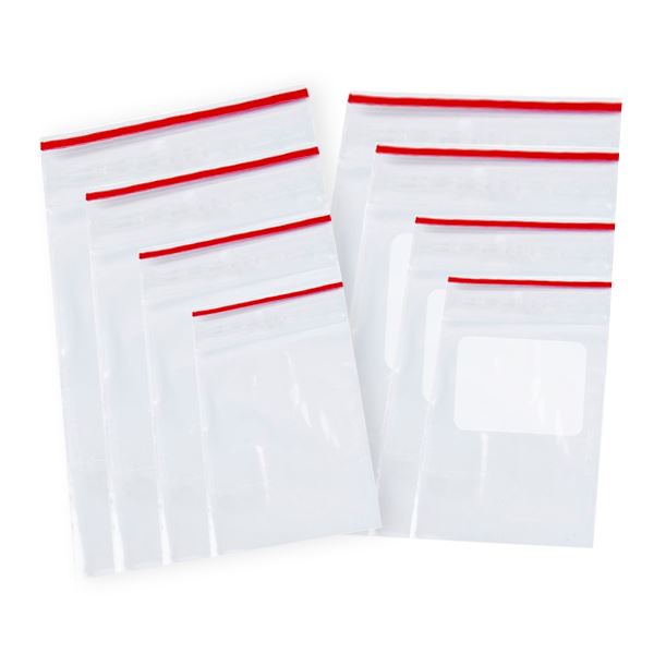 Plastové sáčky RedLine 12,5x17,5 cm, bal. 100 ks