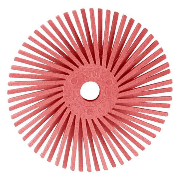 3M radiální štětinový disk 19 mm, hrubost 1200/pemza (růžový)