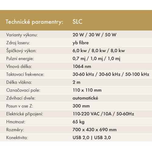 Gravirovaci Laser Slc W Advantage